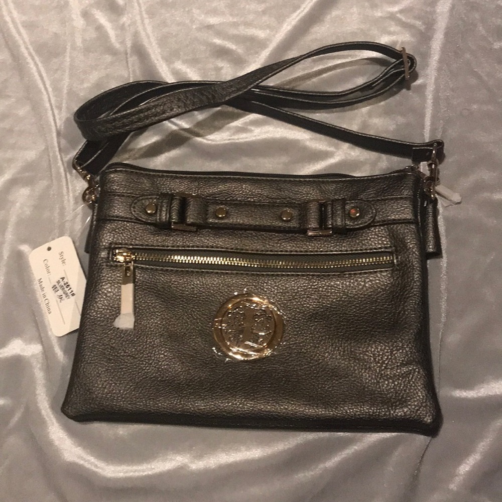 BRAND NEW silver handbag